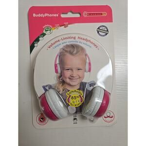 ✅ Buddyphones Standard Wired Kids Headphones, New,